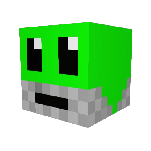 mrbruno Minecraft avatar head, 3D render