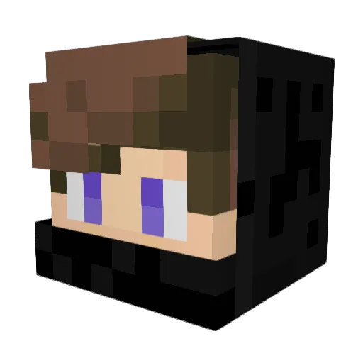 mrbubbles0789 Minecraft avatar head, 3D render