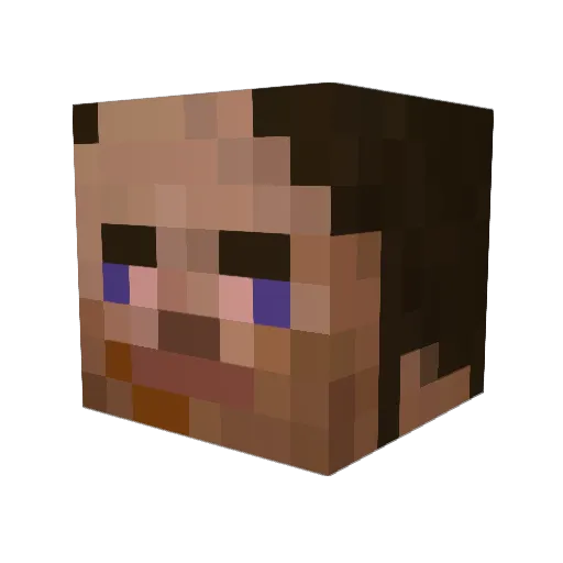 mrbudsters2258 Minecraft avatar head, 3D render