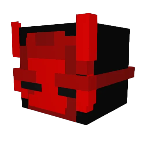 mrbuttersheep Minecraft avatar head, 3D render