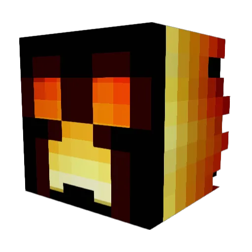 mrchaabi Minecraft avatar head, 3D render