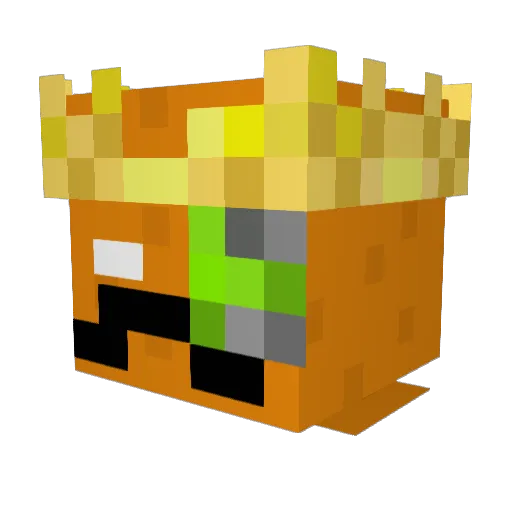 mrcheesy6676 Minecraft avatar head, 3D render