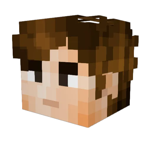 mrcheezey69 Minecraft avatar head, 3D render