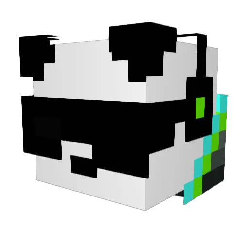 mrchubb Minecraft avatar head, 3D render