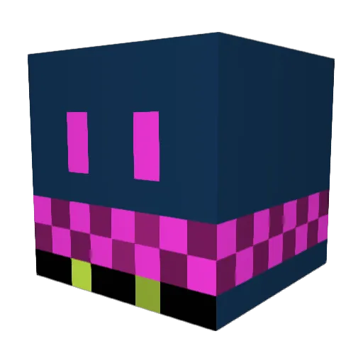 mrclucker457 Minecraft avatar head, 3D render