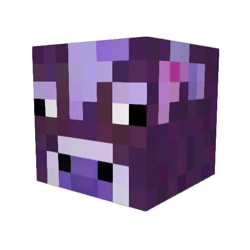 mrcow20 Minecraft avatar head, 3D render