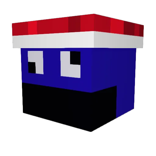mrdrprofjosh7 Minecraft avatar head, 3D render