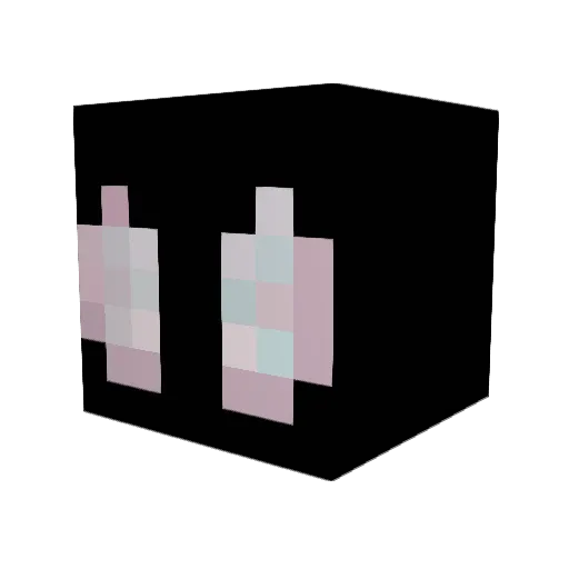 mrduty Minecraft avatar head, 3D render