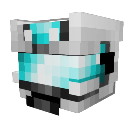 mrdylankoh Minecraft avatar head, 3D render