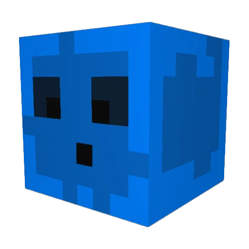 mreilly43 Minecraft avatar head, 3D render
