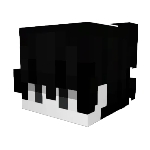 mrekk10 Minecraft avatar head, 3D render