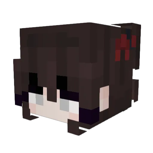 mreowlyn Minecraft avatar head, 3D render