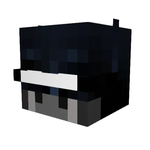 mrep3 Minecraft avatar head, 3D render