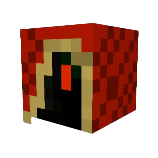 mrfrosti1 Minecraft avatar head, 3D render