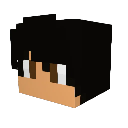mrfuentes724 Minecraft avatar head, 3D render