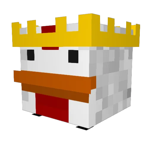 mrgamer77 Minecraft avatar head, 3D render