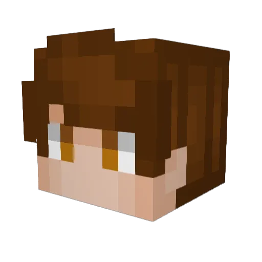 mrgoh27 Minecraft avatar head, 3D render