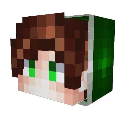 mrguymatt Minecraft avatar head, 3D render