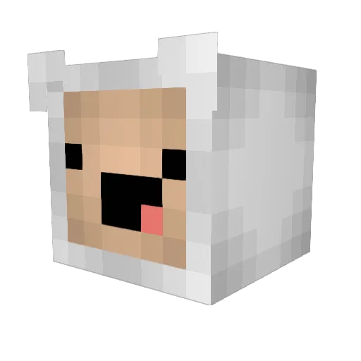 mrhand360 Minecraft avatar head, 3D render