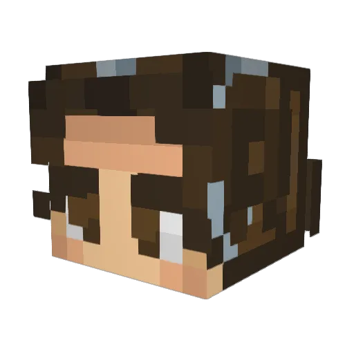 mrhappy603123 Minecraft avatar head, 3D render