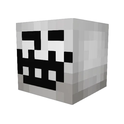 mrhathatter Minecraft avatar head, 3D render