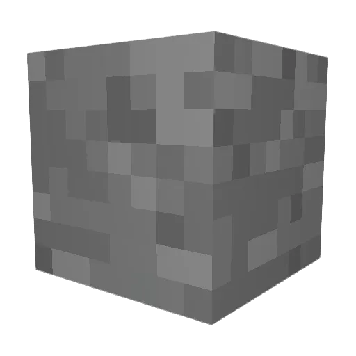 mrhelloer Minecraft avatar head, 3D render