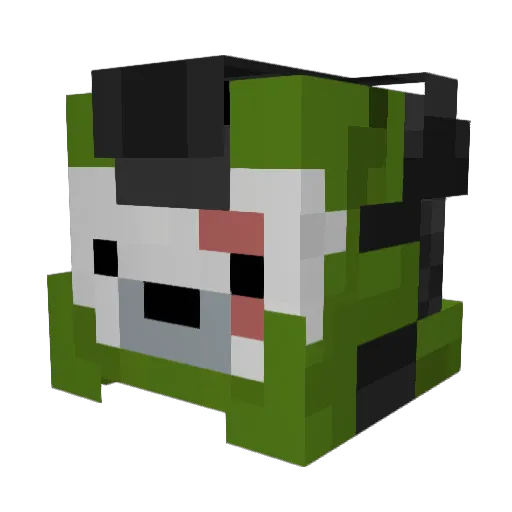 mrhuguitoxd Minecraft avatar head, 3D render