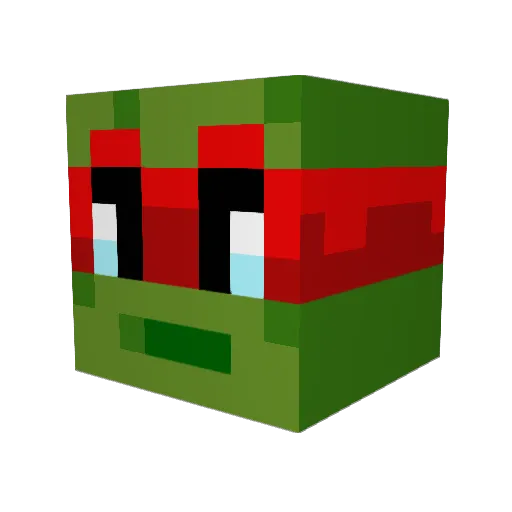 mrjesuswright Minecraft avatar head, 3D render