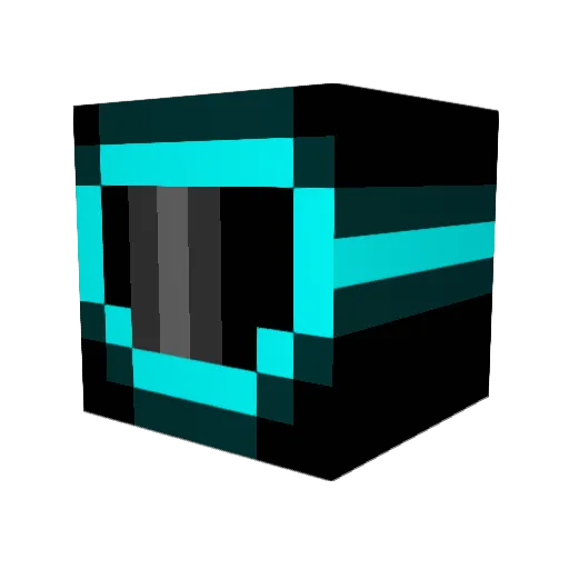 mrk208 Minecraft avatar head, 3D render