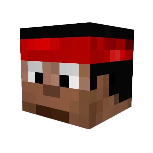 mrketchup2424 Minecraft avatar head, 3D render