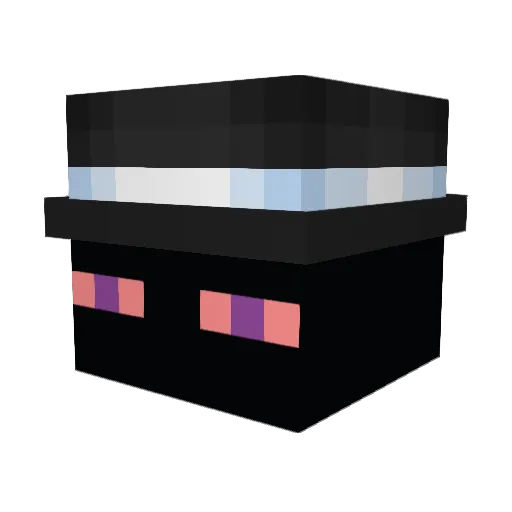 mrknight7722 Minecraft avatar head, 3D render
