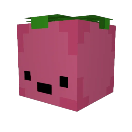 mrksgmkz Minecraft avatar head, 3D render