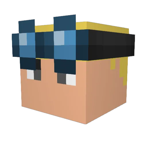 mrlizardman565 Minecraft avatar head, 3D render