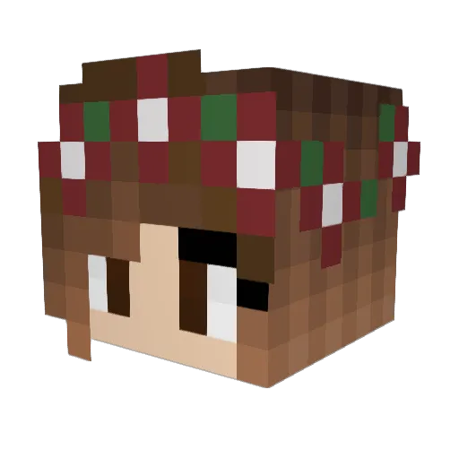 mrman123456789 Minecraft avatar head, 3D render