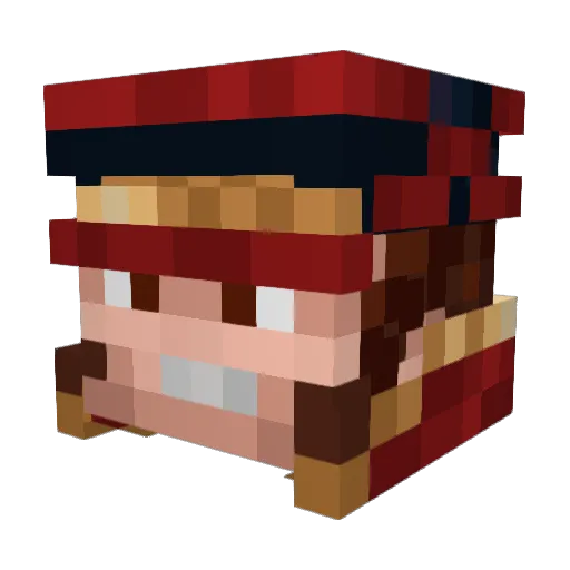 mrmaverick4 Minecraft avatar head, 3D render