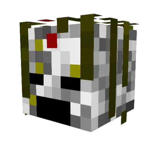 mrmeowmixman Minecraft avatar head, 3D render