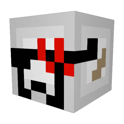 mrmine2912 Minecraft avatar head, 3D render