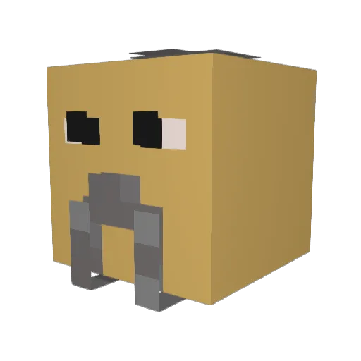 mrminecraft1885 Minecraft avatar head, 3D render