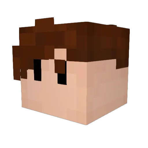 mrminerman21 Minecraft avatar head, 3D render