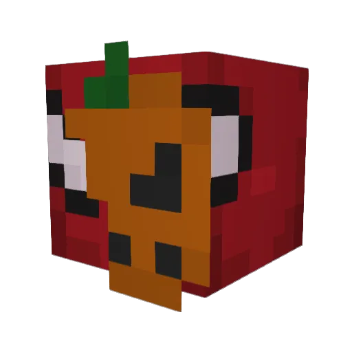 mrminewillshine Minecraft avatar head, 3D render