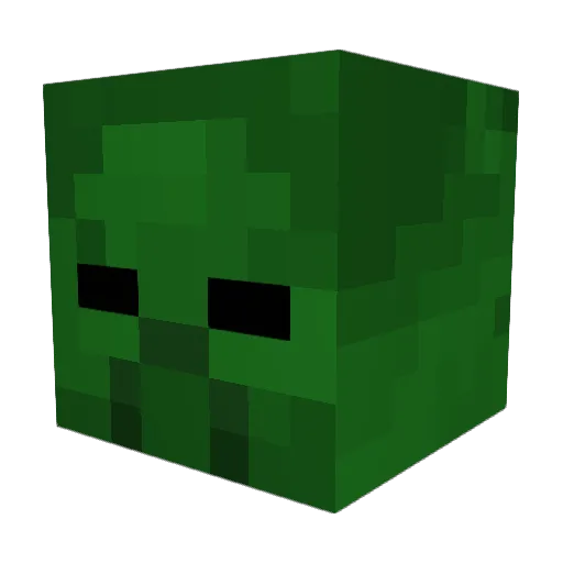 mrnakashima Minecraft avatar head, 3D render
