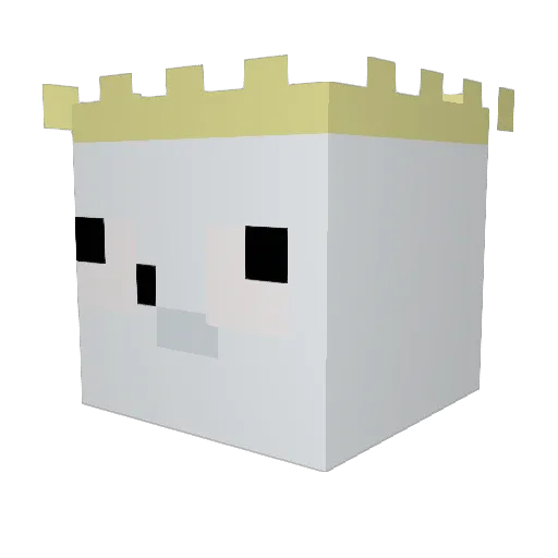 mrntkyy Minecraft avatar head, 3D render