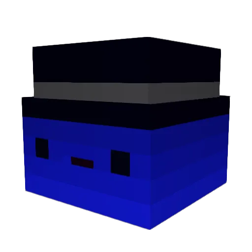 mrnyrox Minecraft avatar head, 3D render