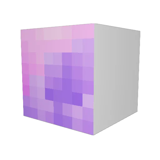 mrocketrisk Minecraft avatar head, 3D render