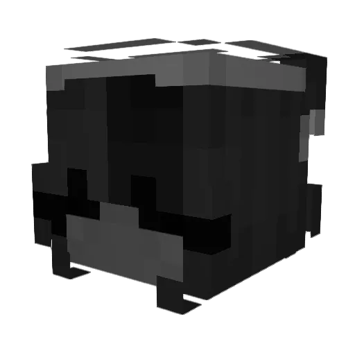 mrozistary Minecraft avatar head, 3D render