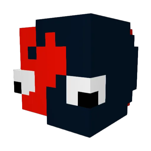 mrpancake4343 Minecraft avatar head, 3D render