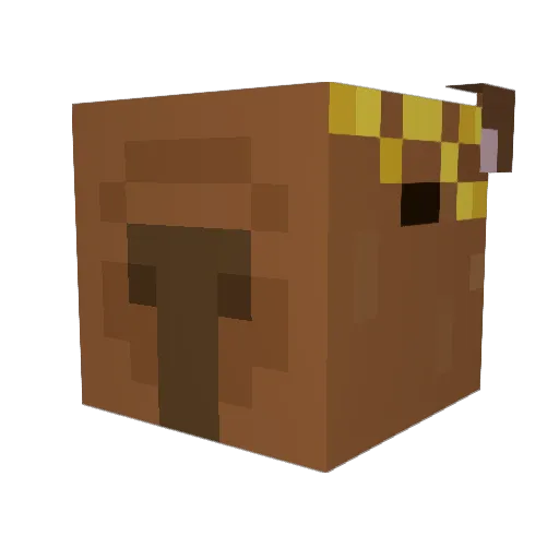 mrpastelitos Minecraft avatar head, 3D render