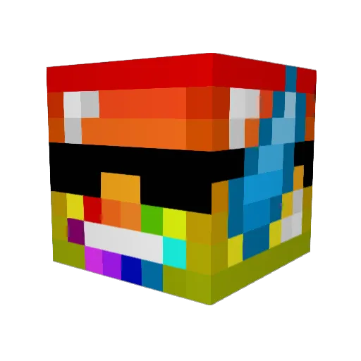 mrpattycake2 Minecraft avatar head, 3D render