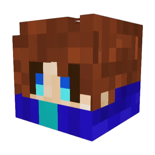 mrpeta2 Minecraft avatar head, 3D render