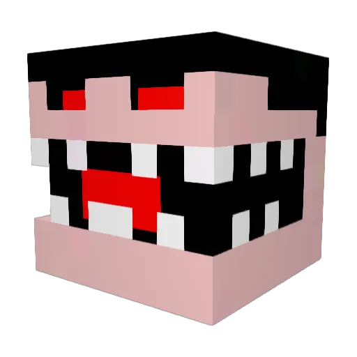 mrpsb Minecraft avatar head, 3D render